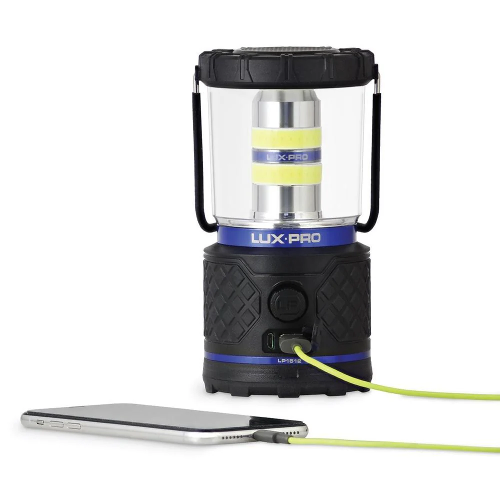 Lux Pro 1000 Lumen Rechargable LED Lantern - Image 2