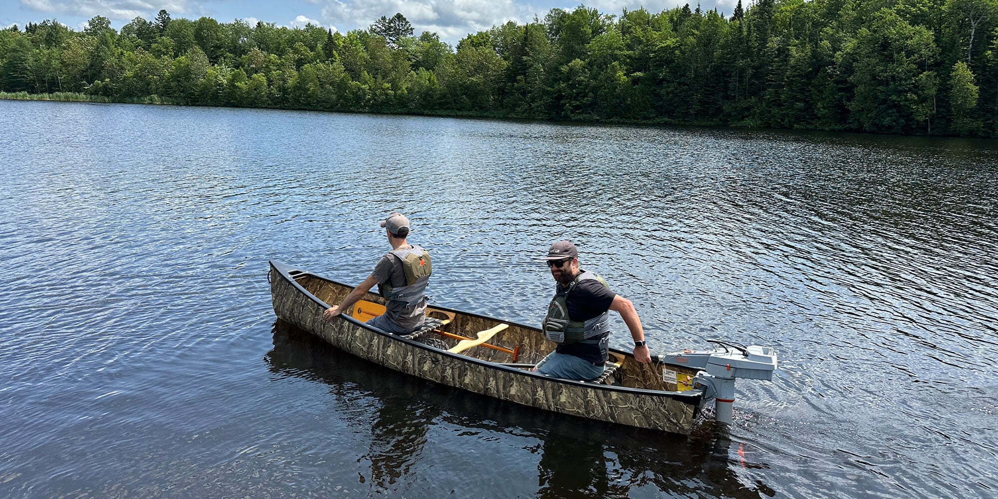Esquif The Mallard 12'4" Canoe 59lbs | Camo - Image 6