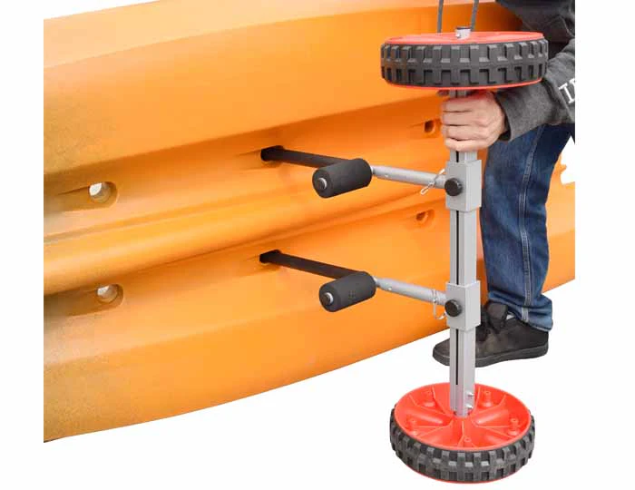 Malone Auto Racks XPress TRX Scupper Style Kayak Cart with Never Flat Tires - Image 4