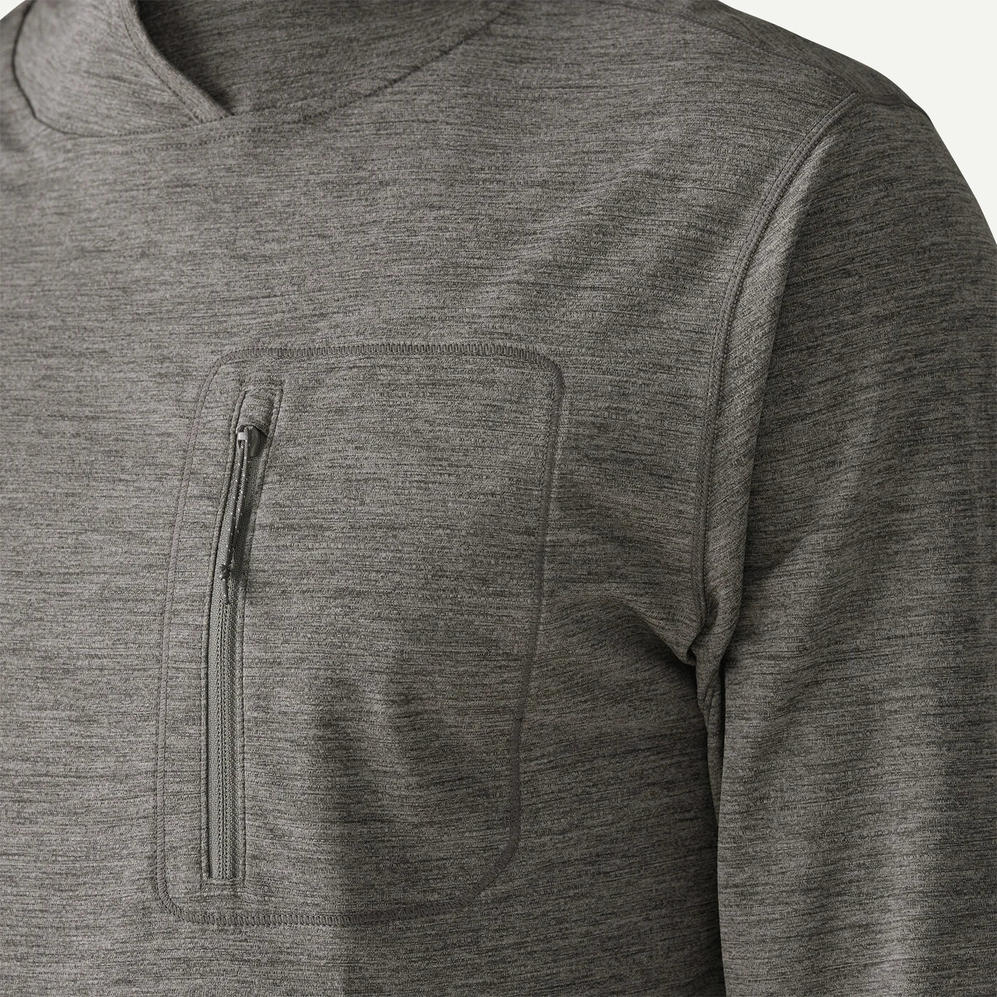 Men's Cap Cool Sun Hoody | Forge Grey Noble Grey X-Dye - Image 10