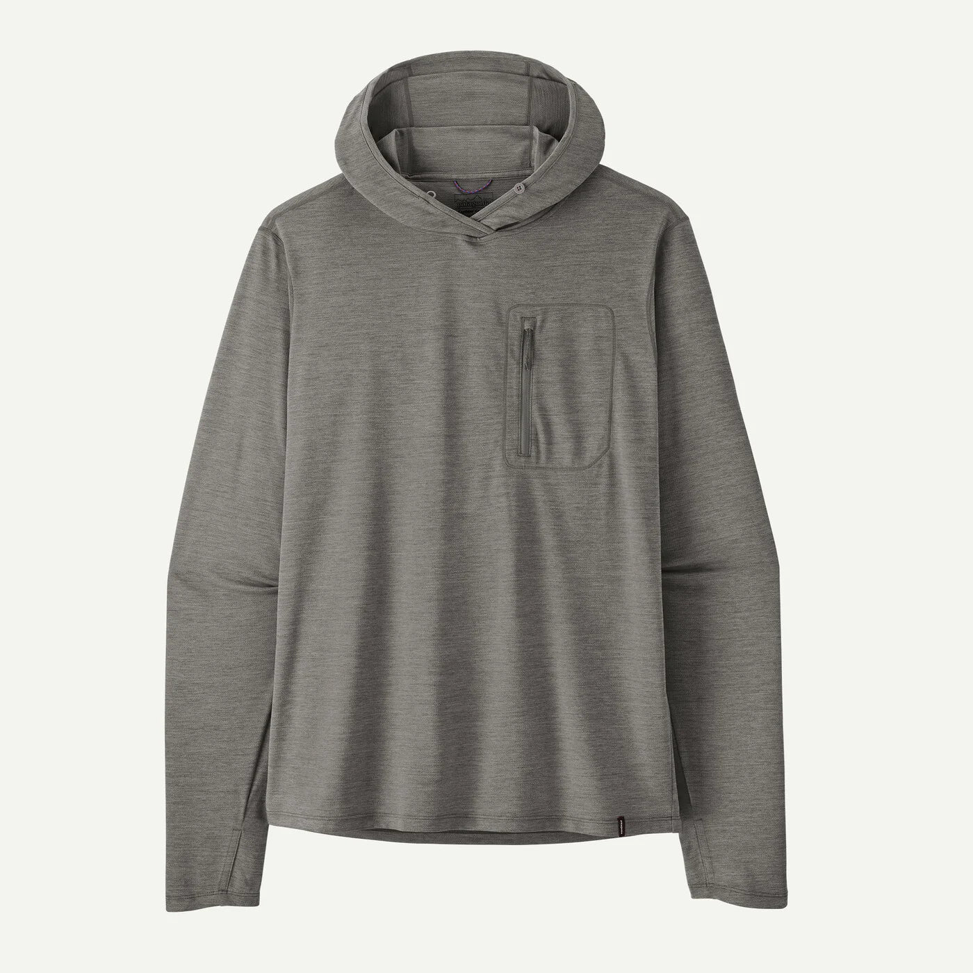Men's Cap Cool Sun Hoody | Forge Grey Noble Grey X-Dye - Image 5