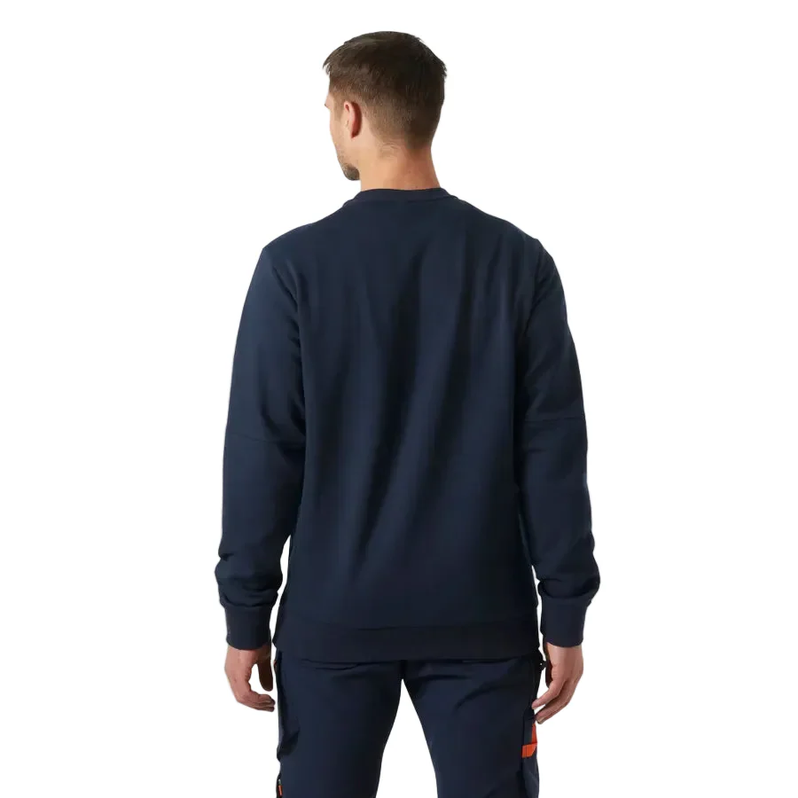 Men's Evo Crewneck Sweatshirt | Navy - Image 2