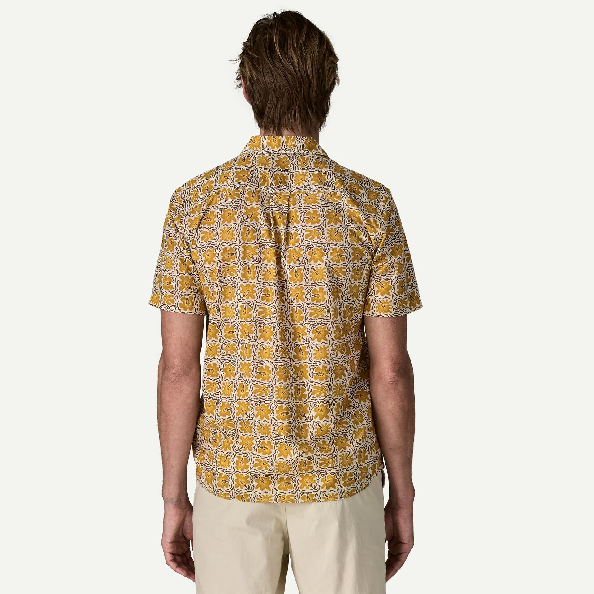 Men's Go-To Shirt | Future Flowers: Natural - Image 2