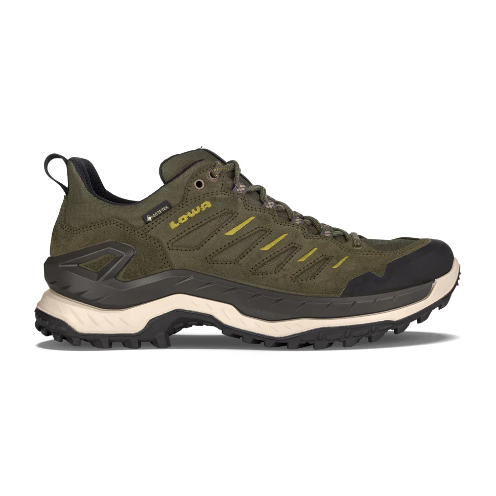 Men's Innovo GTX Low Hiking Shoe | Olive Amber Green