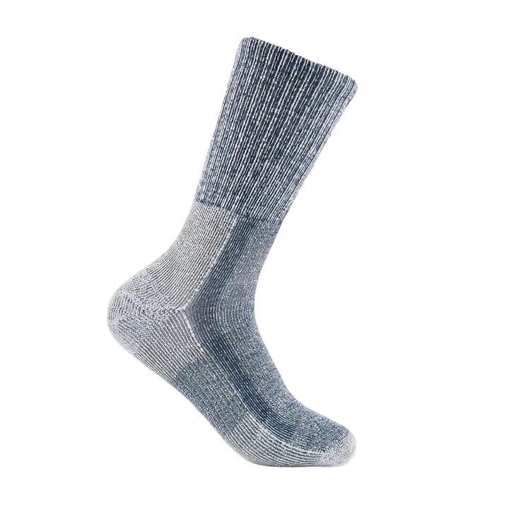 Men's Moderate Cushion Crew Hiking Socks | Navy - Image 3