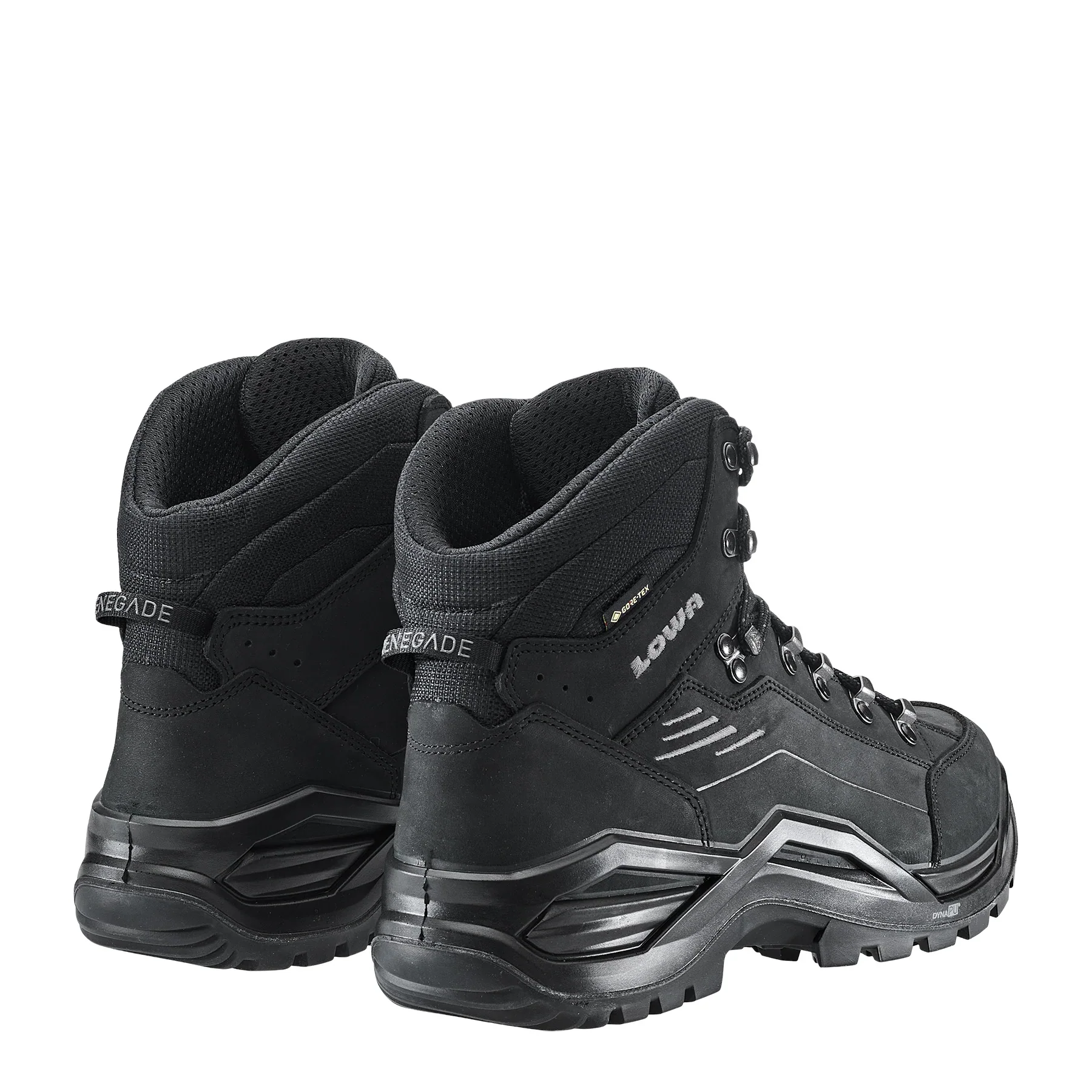 Men's Renegade Evo Gtx Mid Wide Hiking Boot | Deep Black - Image 4