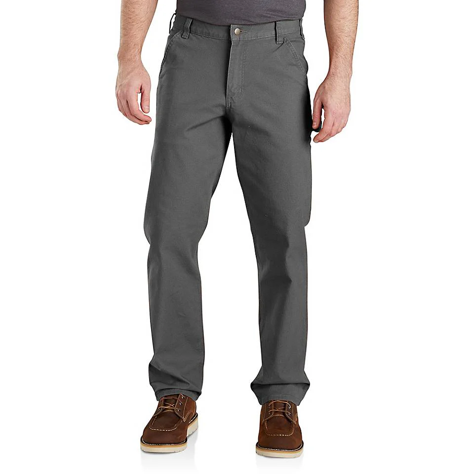 Men's Rugged Flex Relaxed Fit Duck Dungaree | Gravel