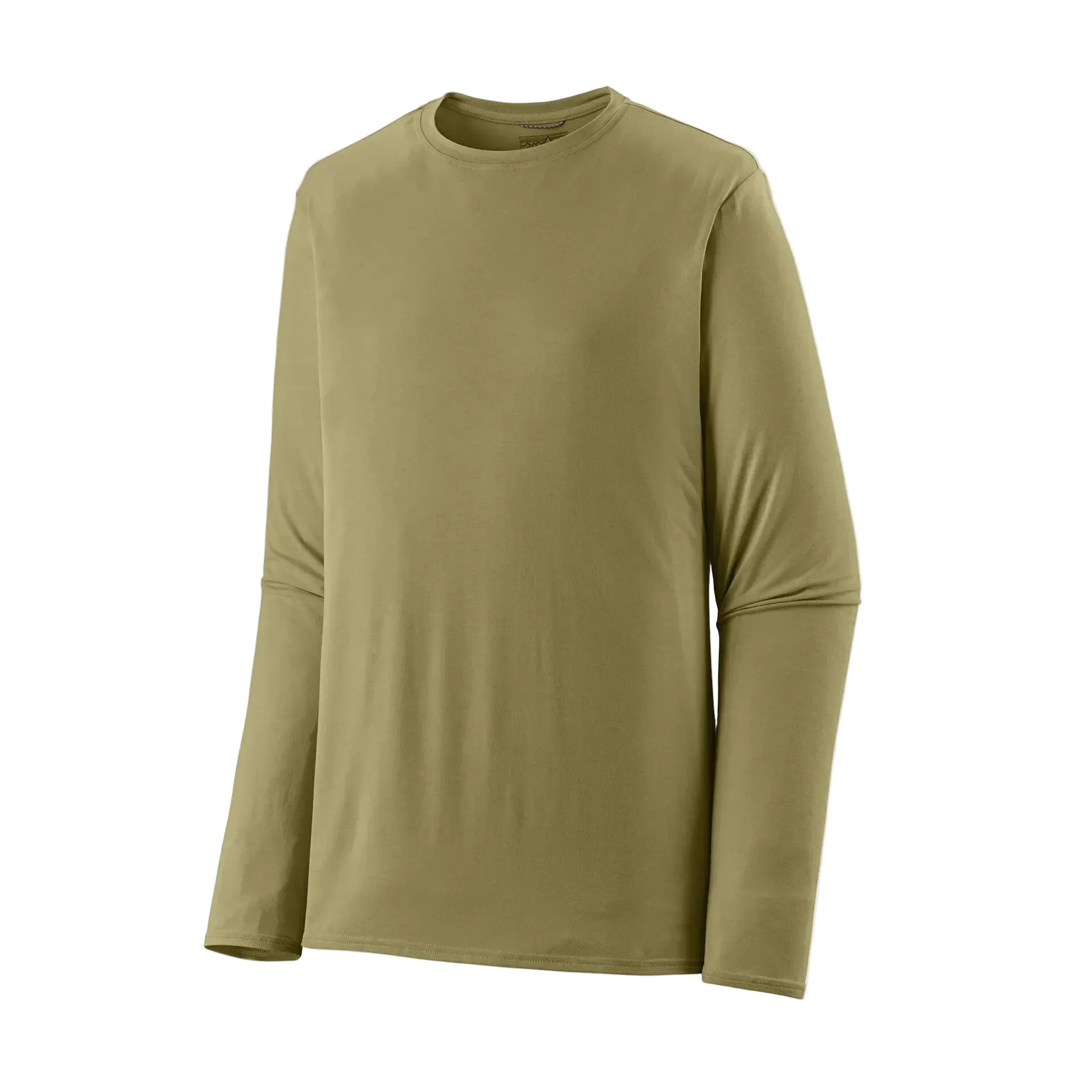 Men's Tropic Comfort Natural LS Crew Shirt | Gumtree Green