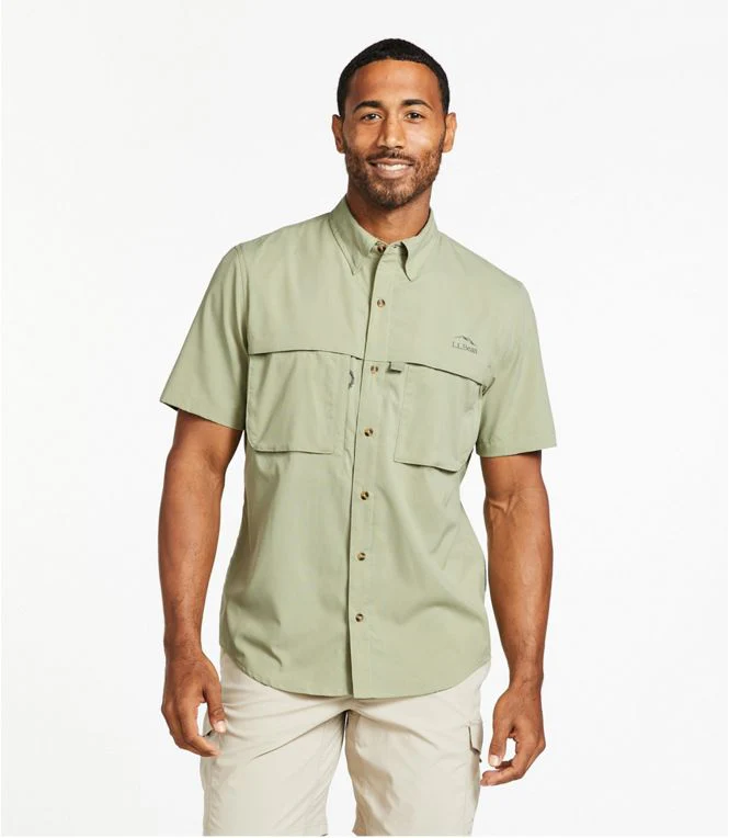 Men's Tropicwear Shirt Short Sleeve | Dusty Sage - Image 2