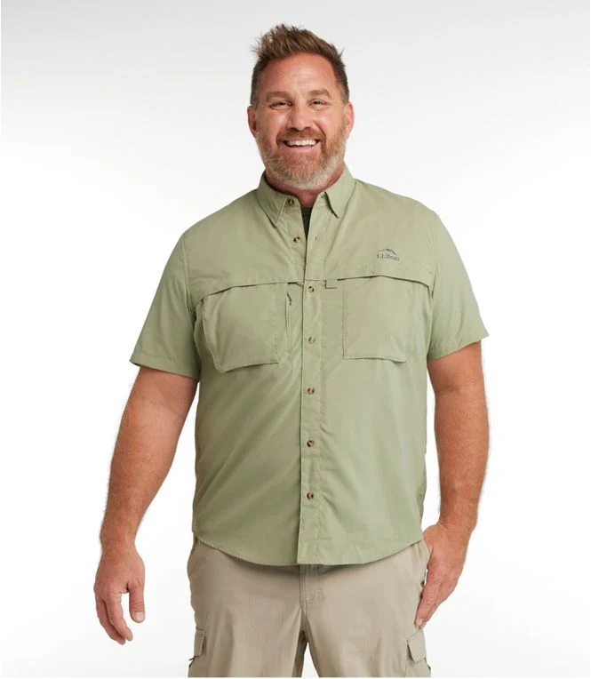 Men's Tropicwear Shirt Short Sleeve | Dusty Sage - Image 4