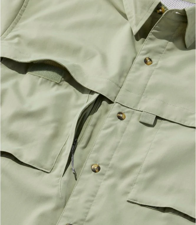 Men's Tropicwear Shirt Short Sleeve | Dusty Sage - Image 6