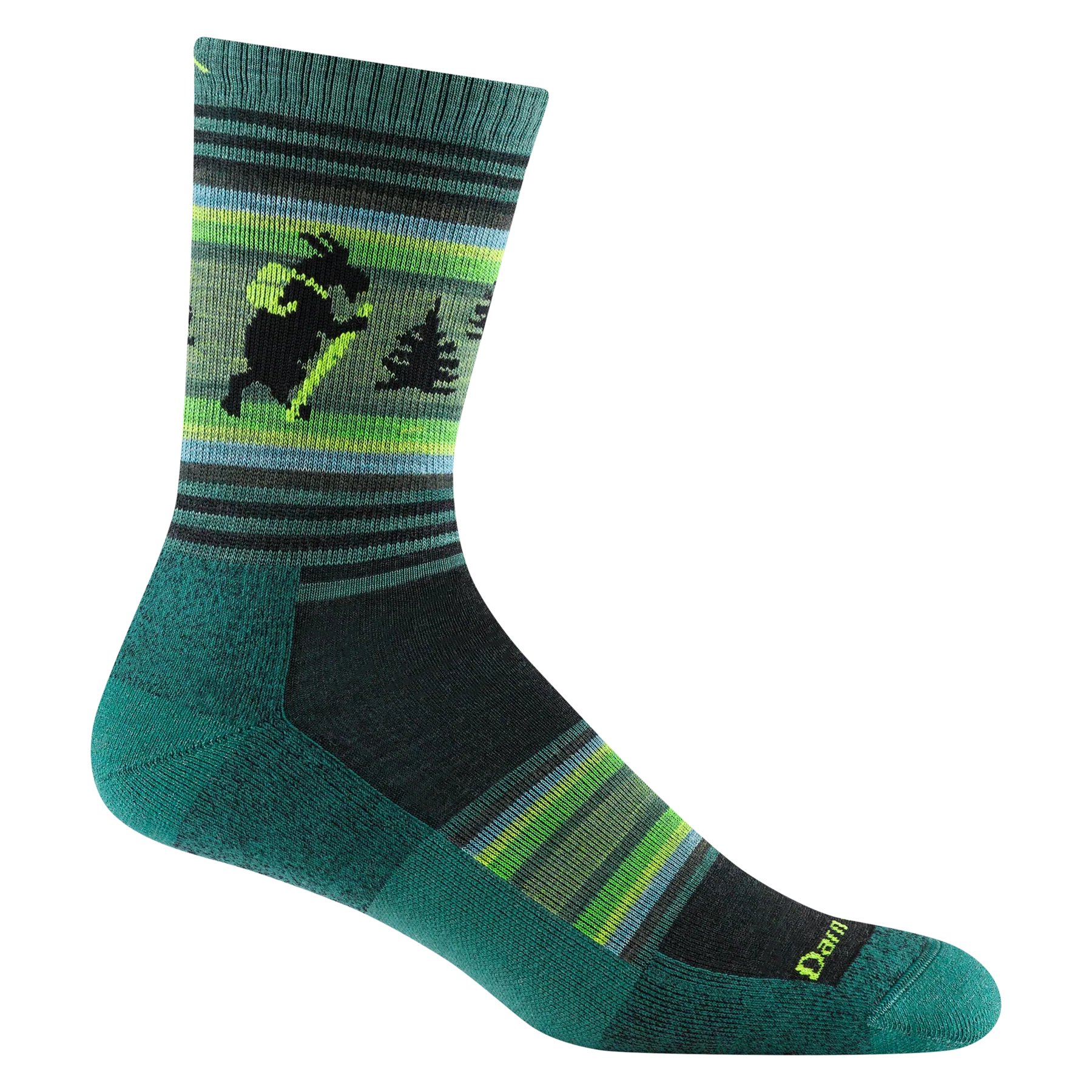 Men's Willoughby Micro Crew Lightweight Hiking Sock | Willow