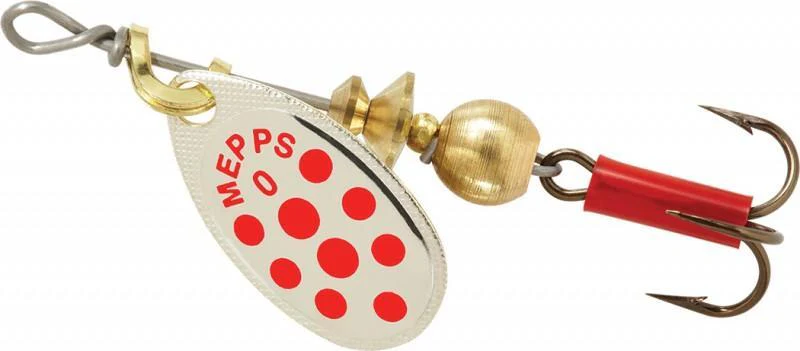 Mepps Plain Treble Aglia Size 0 - Image 7