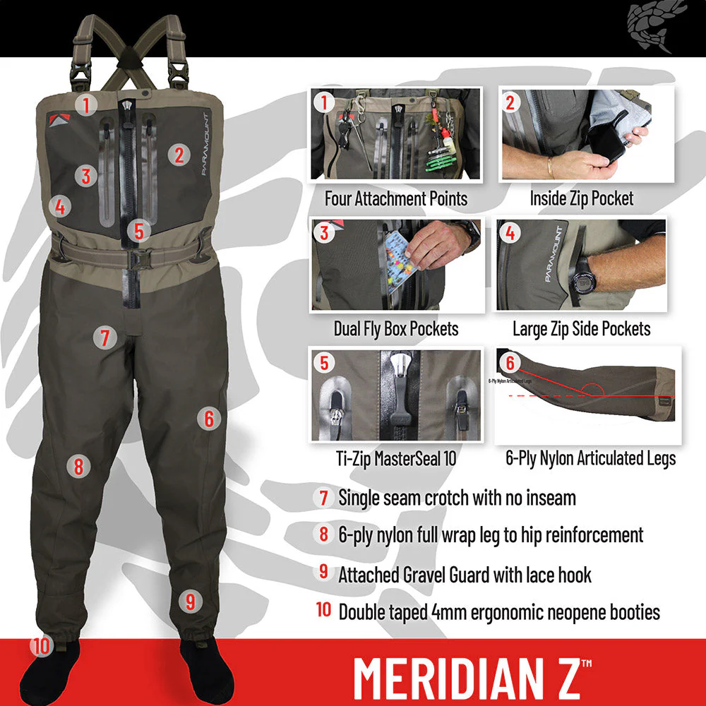 MERIDIAN Z Zippered Chest Wader - Image 5