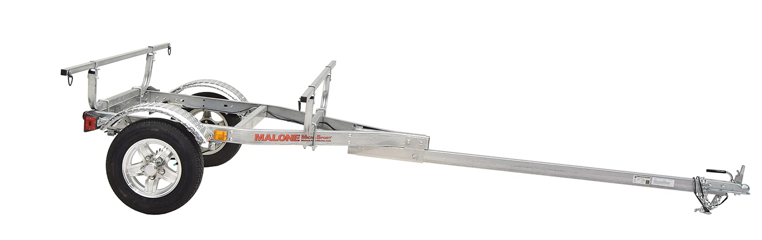 MicroSport™XT Trailer with Aluminum Wheels, Aluminum Fenders and Retractable Tongue Kit - Image 2