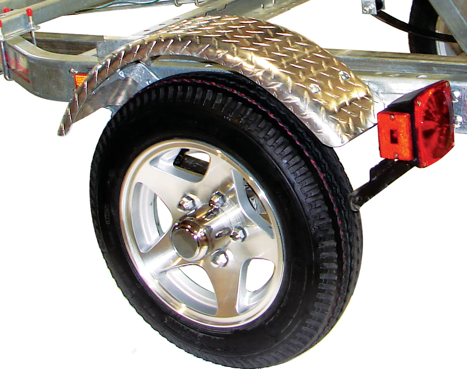 MicroSport™XT Trailer with Aluminum Wheels, Aluminum Fenders and Retractable Tongue Kit - Image 4