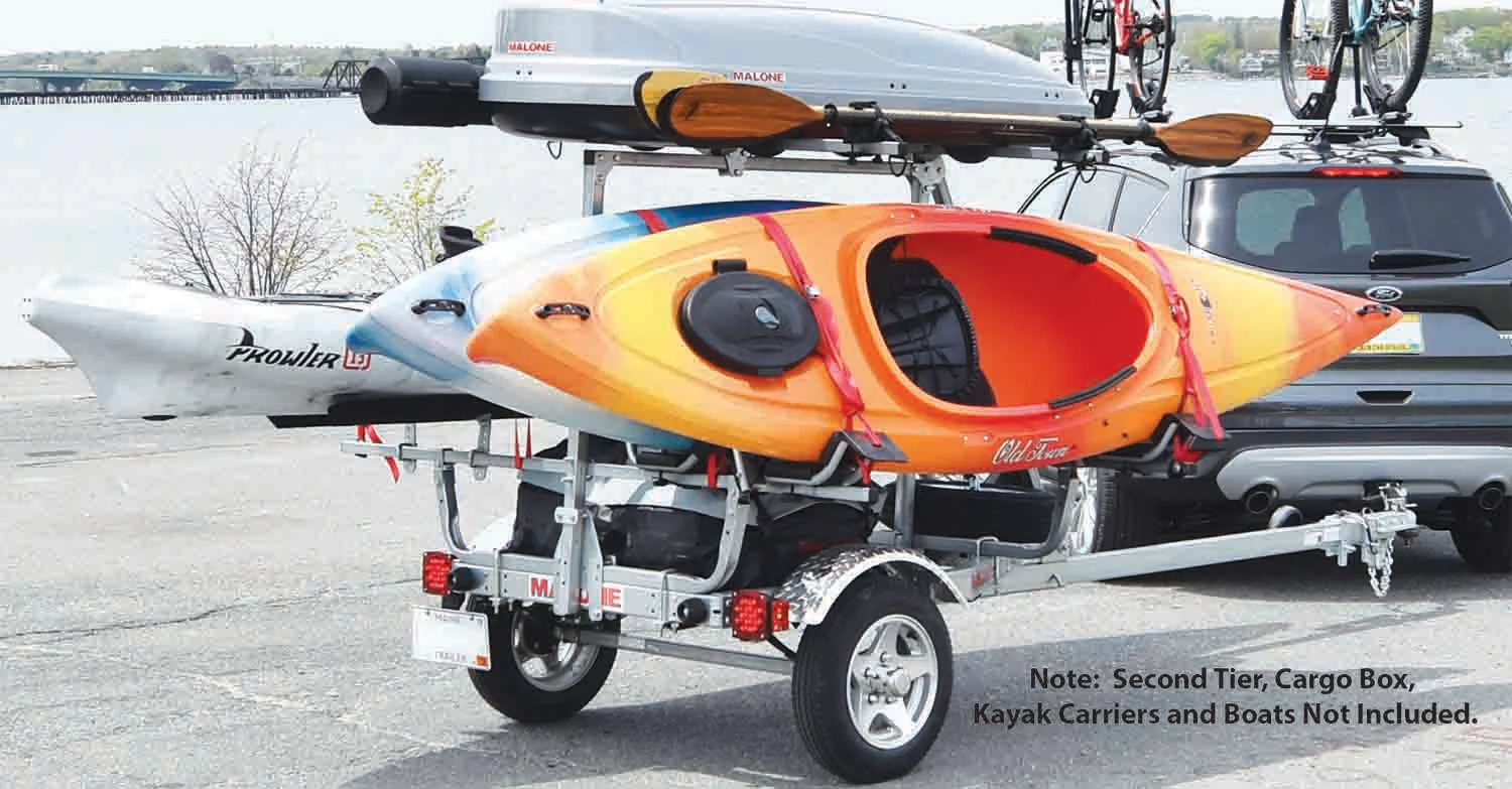 MicroSport™XT Trailer with Aluminum Wheels, Aluminum Fenders and Retractable Tongue Kit - Image 6