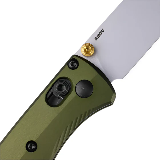 Mini Bugout Drop Point Knife | Woodland Green - Image 3