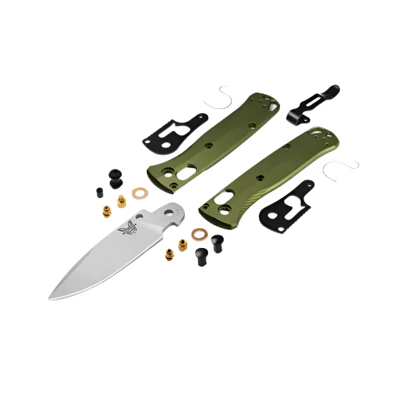 Mini Bugout Drop Point Knife | Woodland Green - Image 4