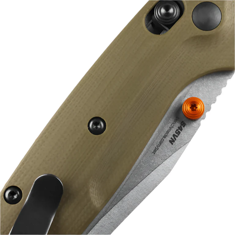 Benchmade Mini Taggedout | OD Green G10 - Image 4