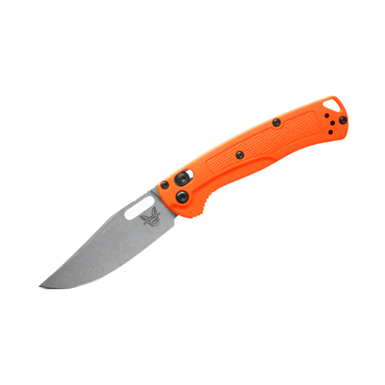 Benchmade Mini Taggedout | Orange Grivory