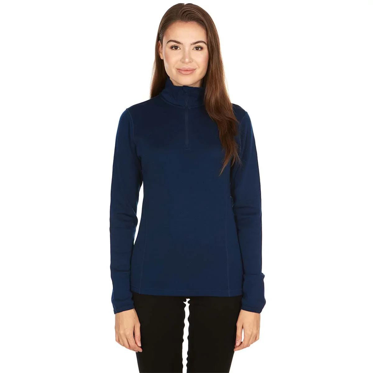 Women's Sequoia Midweight Quarter Zip Wool Top - Image 3