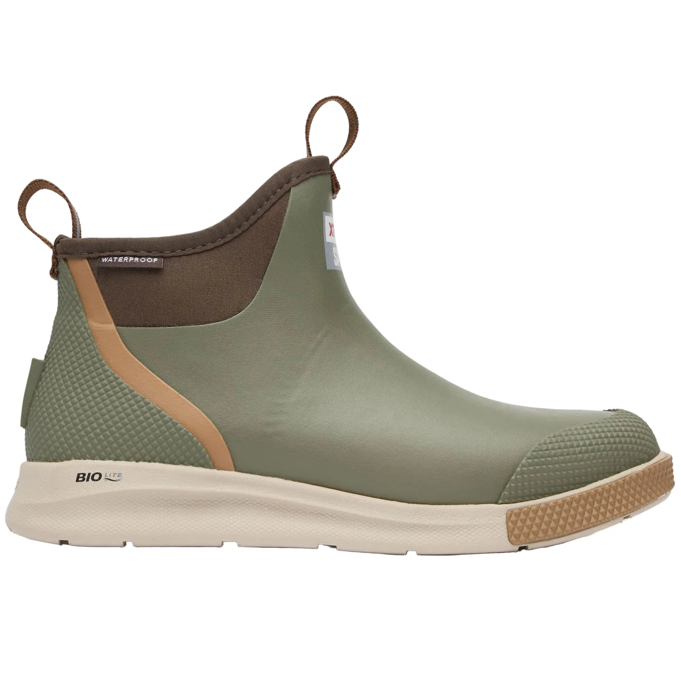 Men's 6 in Ankle Deck Boot Sport | Olive - Image 3