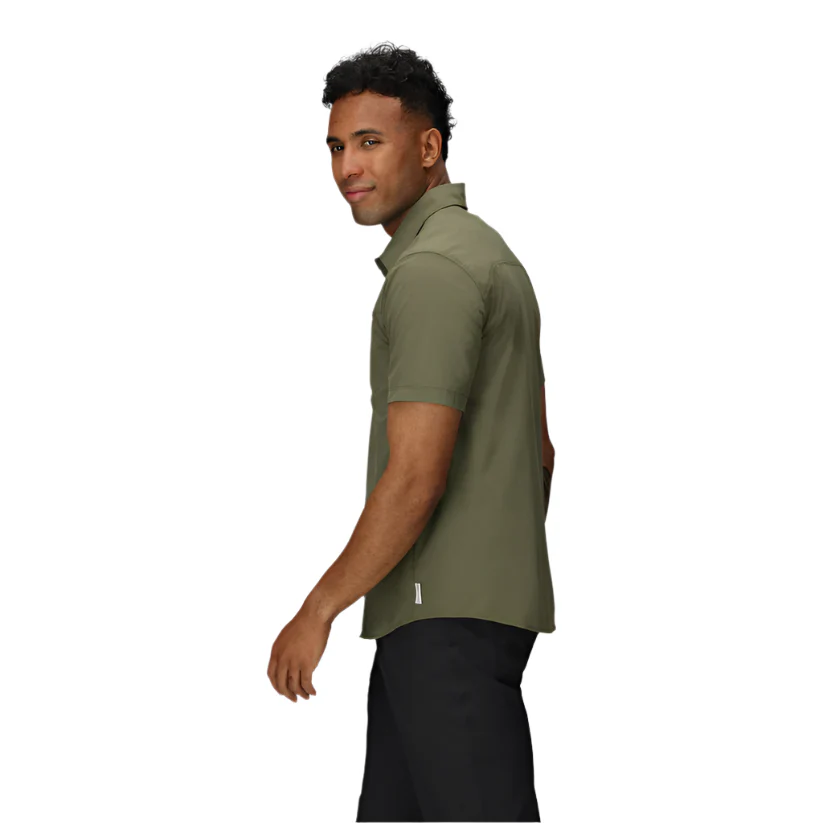 Men's Astroman Short Sleeve Button Sun Shirt | Cenote - Image 3