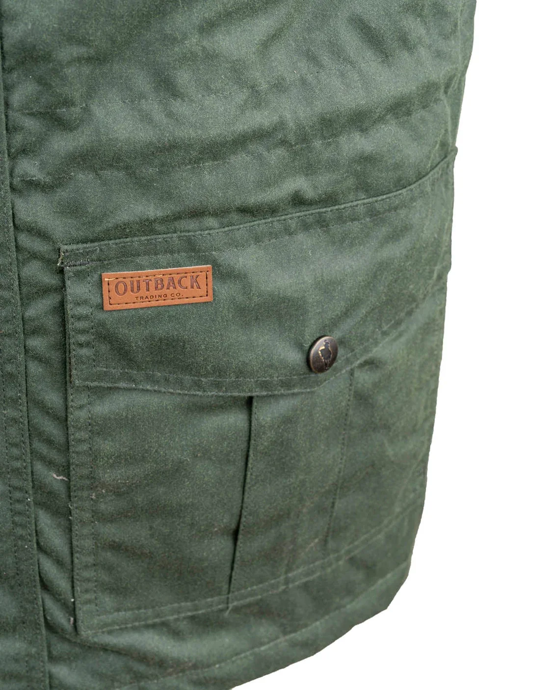 Men's Brant Vest | Dark Olive - Image 8