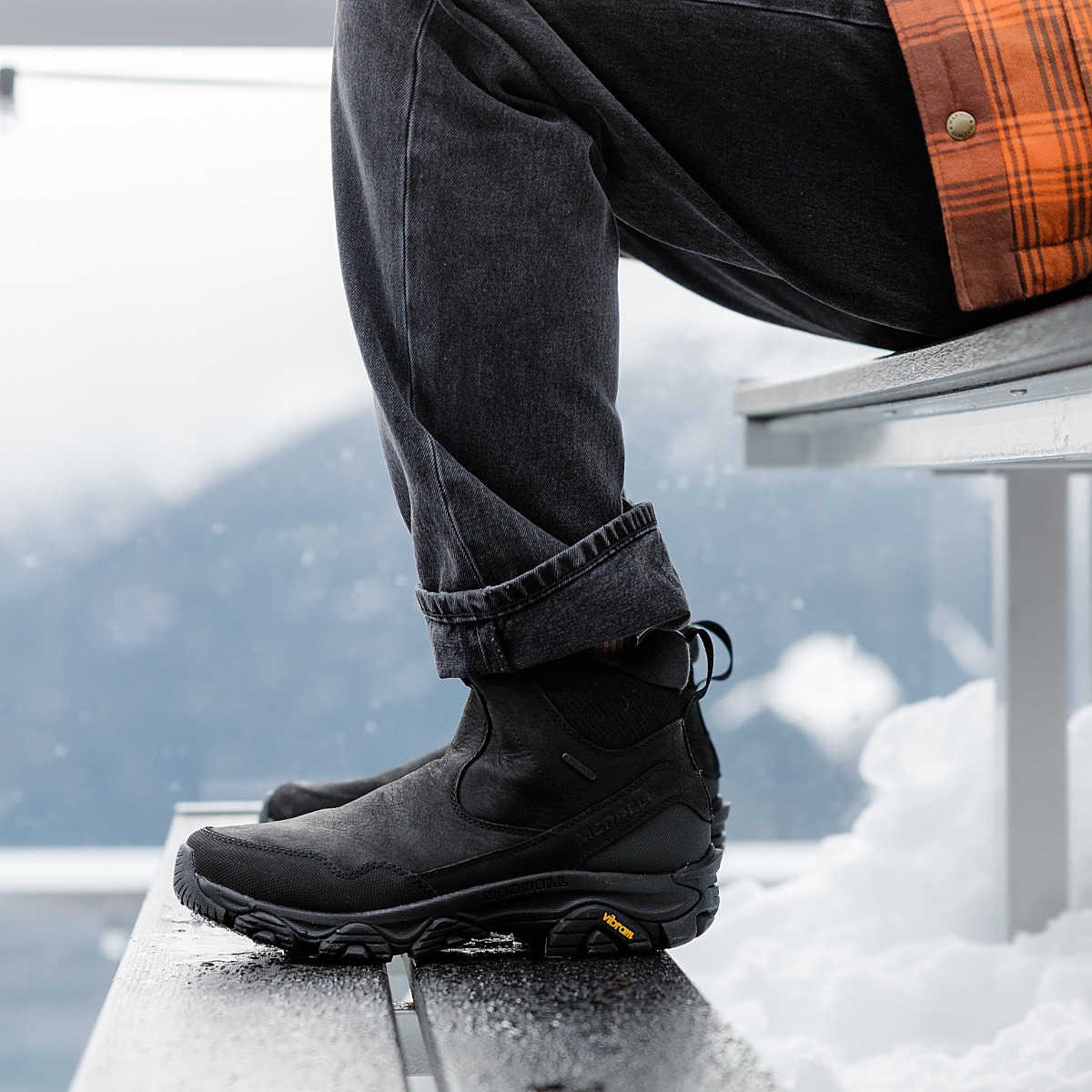 Men's Coldpack 3 Thermo Tall Zip Waterproof Boot | Black - Image 6