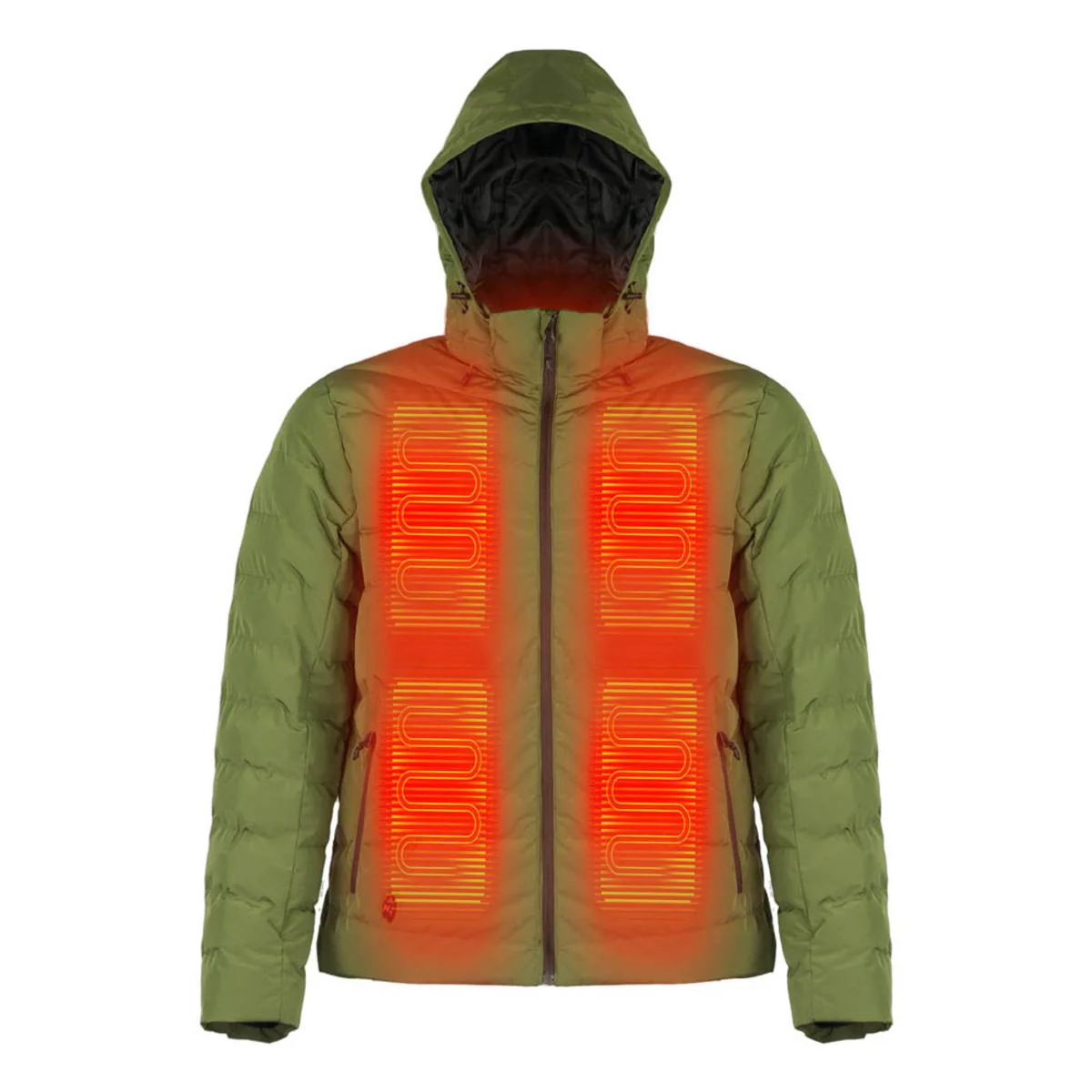 Men's Crest Heated Down Jacket - Image 2