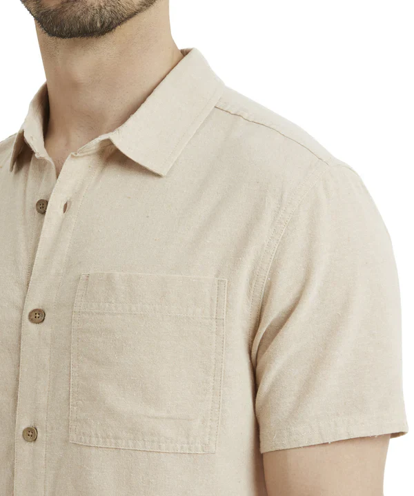 Men's Short Sleeve Daha Shirt | Bardiya - Image 4
