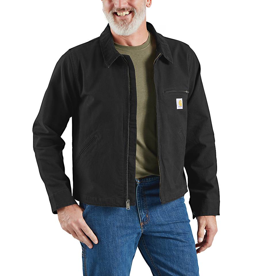 Men's Re-Engineered Rugged Flex® Relaxed Fit Duck Detroit Jacket - 1 Warm Rating - Image 9