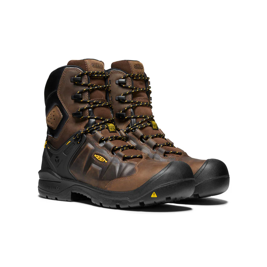 Men's Dover 8" Carbon-Toe Insulated Waterproof Boot | Dark Earth