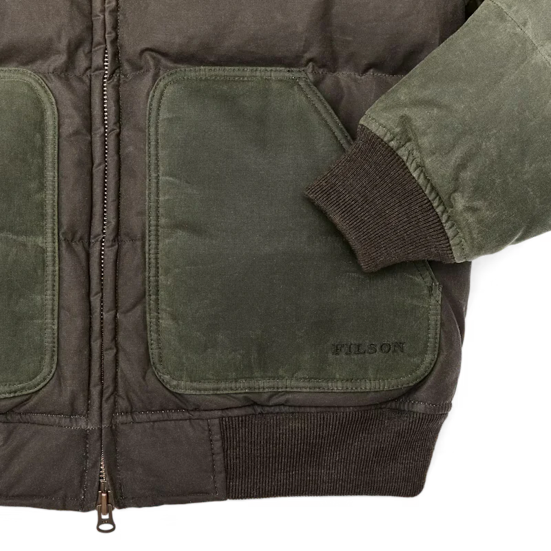 Men's Down Bomber Jacket - Image 5
