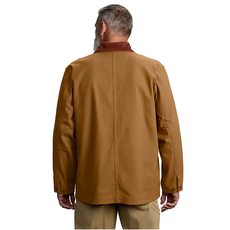 Men's Rugged Flex Duck Chore Coat Iconic C01 | Carhartt Brown - Image 2