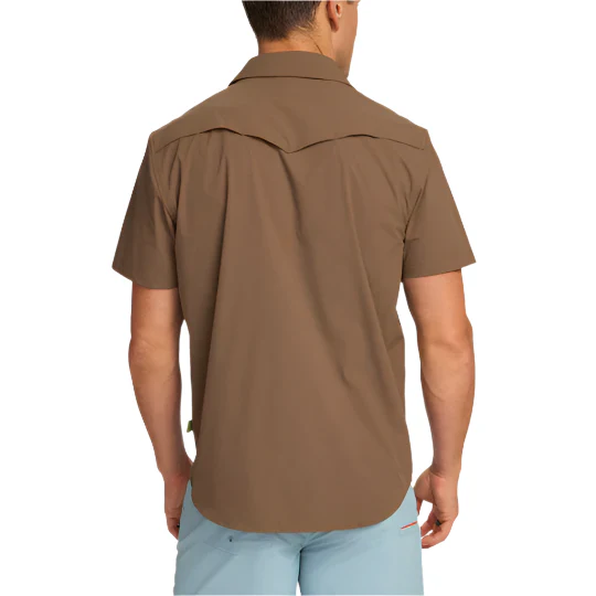 Men's Short Sleeve Emerger Tech Shirt | Teak - Image 2