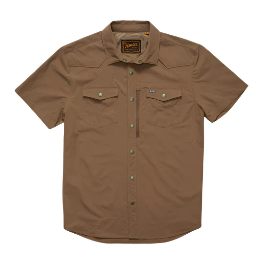 Men's Short Sleeve Emerger Tech Shirt | Teak - Image 3