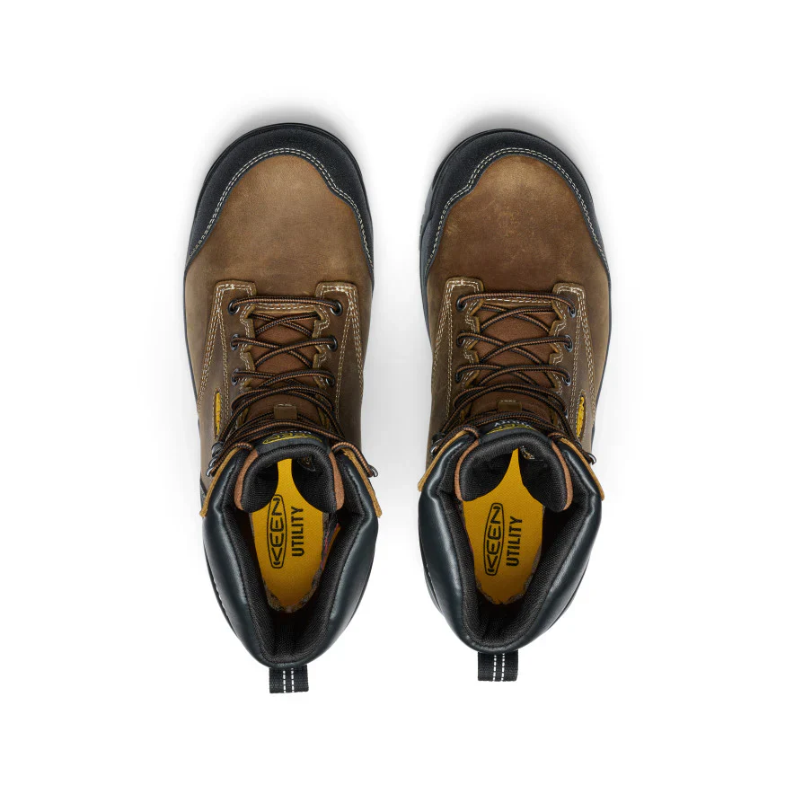Men's Evanston 8" Insulated Soft-Toe Waterproof Boot | Bison - Image 3