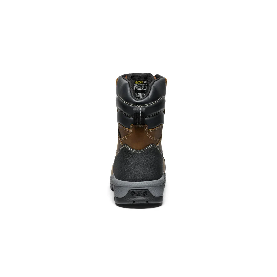 Men's Evanston 8" Insulated Soft-Toe Waterproof Boot | Bison - Image 4