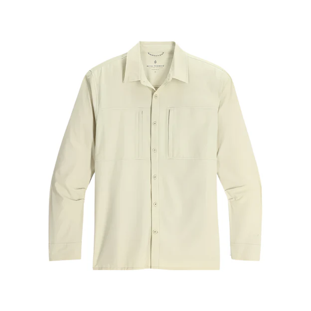 Men's Long Sleeve Mosquito Repel Shirt | Sandstone - Image 2