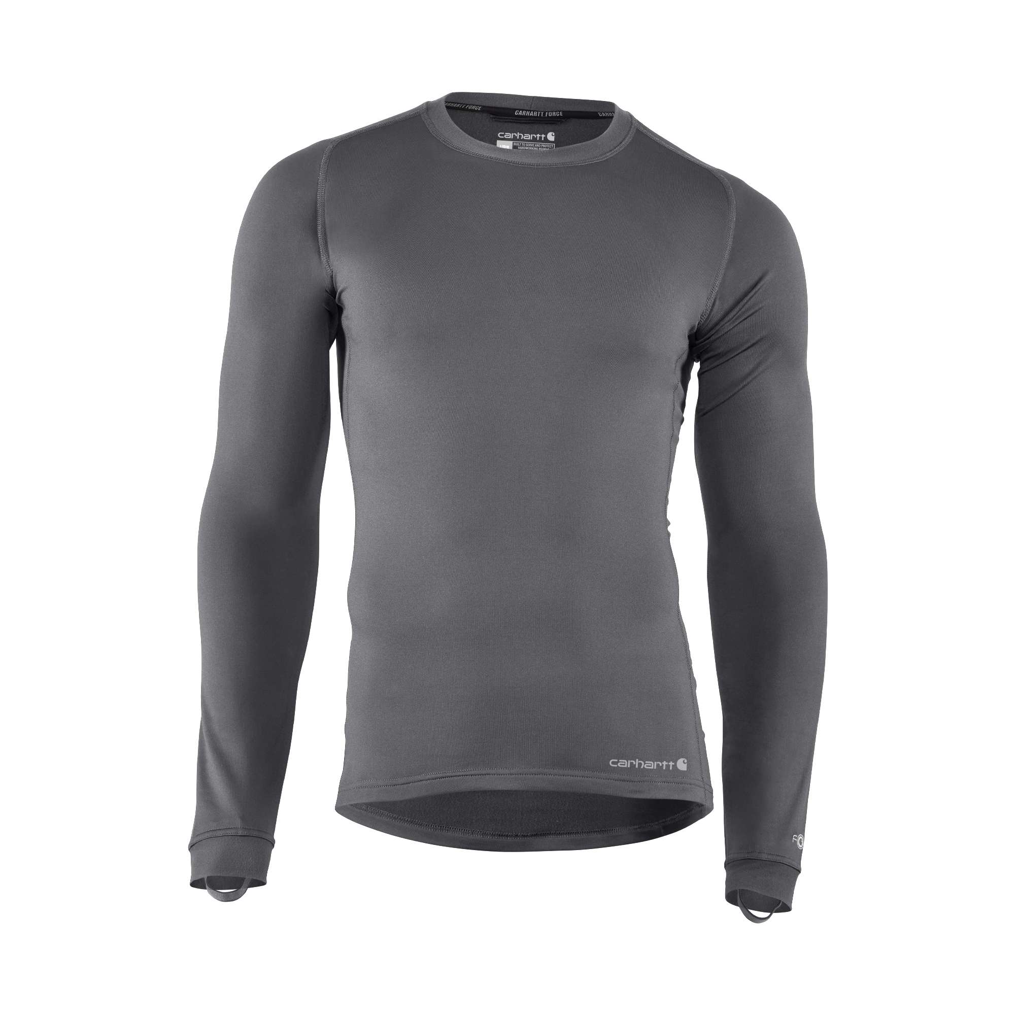 Men's Force Heavyweight Stretch Base Layer Crewneck - Image 2