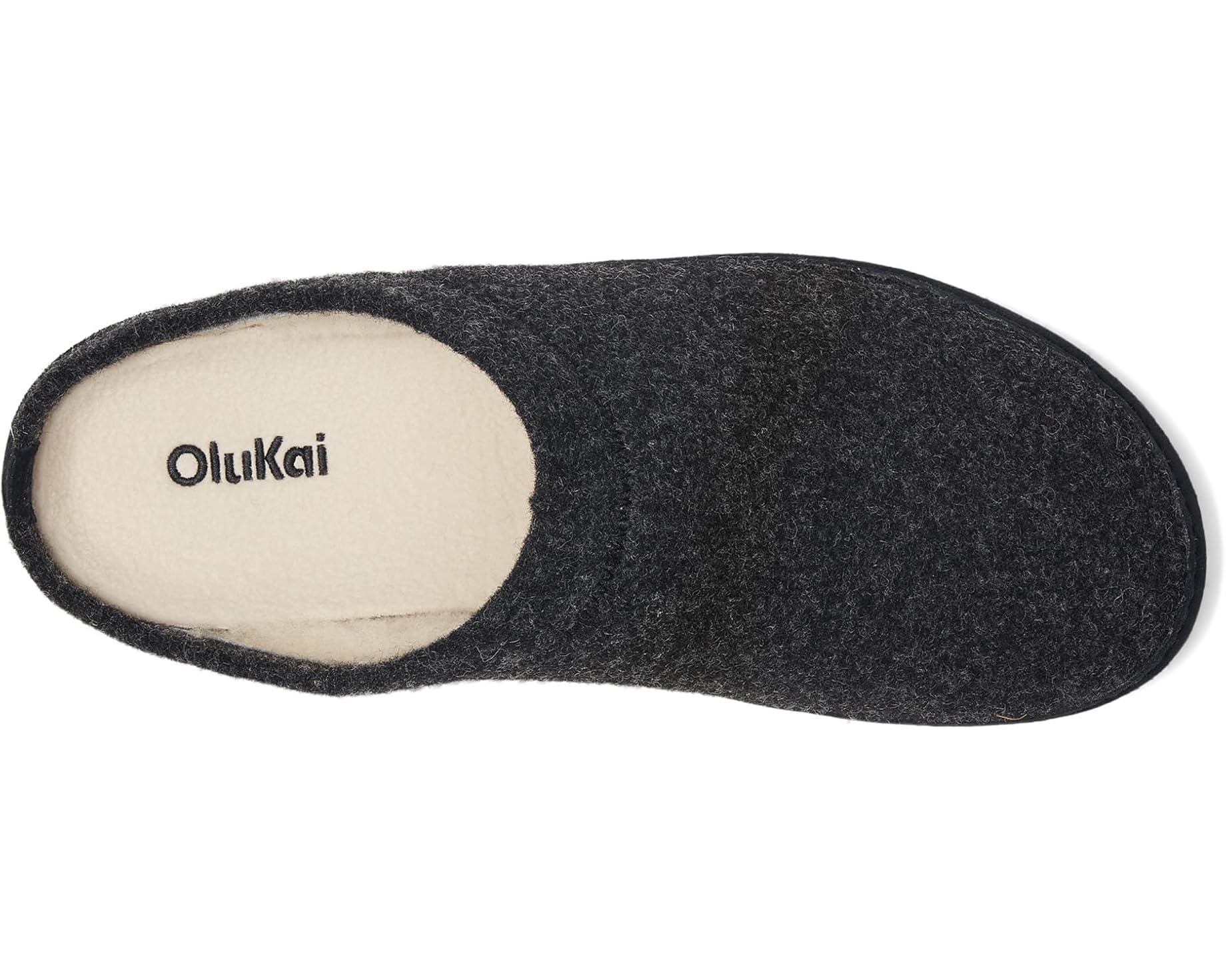 Men's Hāmani Hulu Wool Slipper | Dark Shadow - Image 4