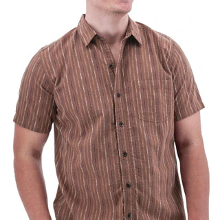 Men's Short Sleeve Hawke Shirt | Clove - Image 3