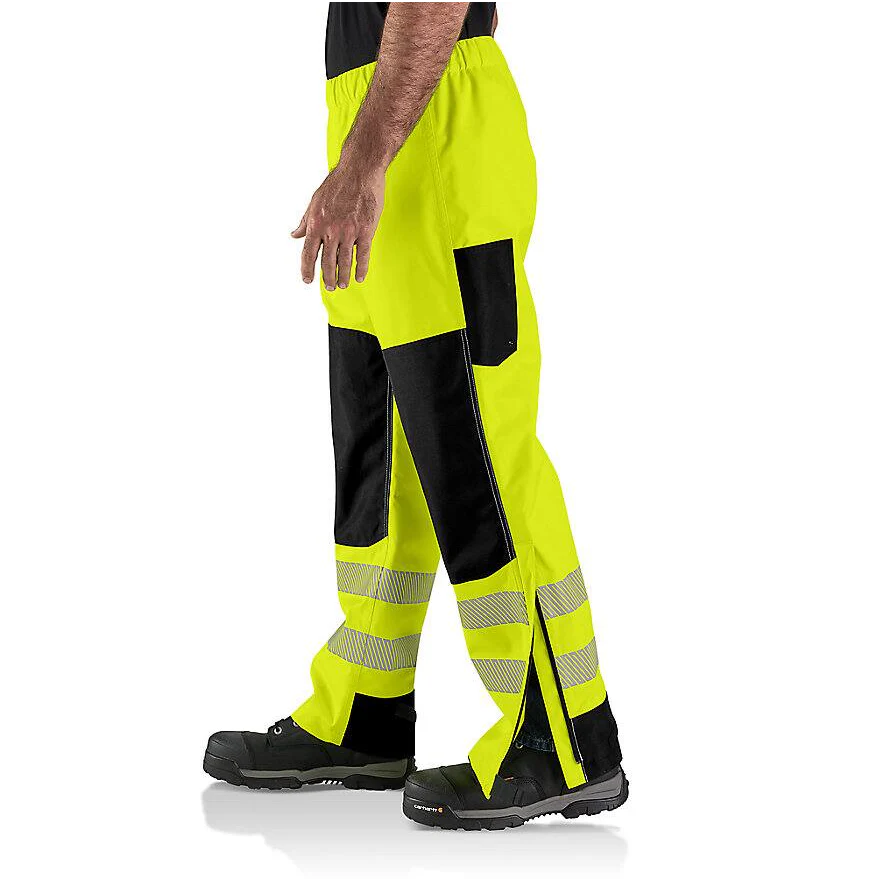 High-Visibility Storm Defender® Loose Fit Midweight Class E Pant | Brite Lime - Image 3