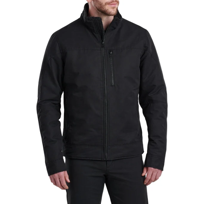 Men's Insulated Burr Jacket | Blackout