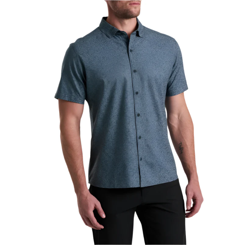 Men's KĆHL Breeze⢠Short Sleeve Shirt | Blue Gravel