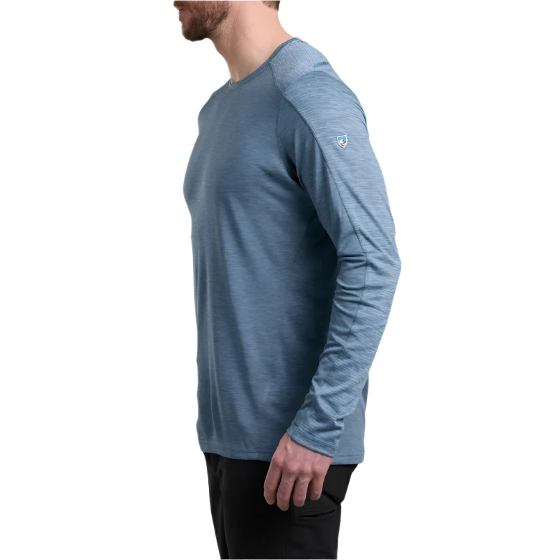 Men's KÜHL Engineered™ Krew Long Sleeve | Blue Cove - Image 2