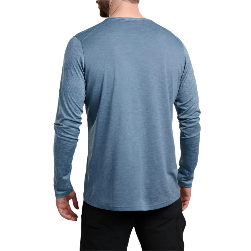 Men's KÜHL Engineered™ Krew Long Sleeve | Blue Cove - Image 3