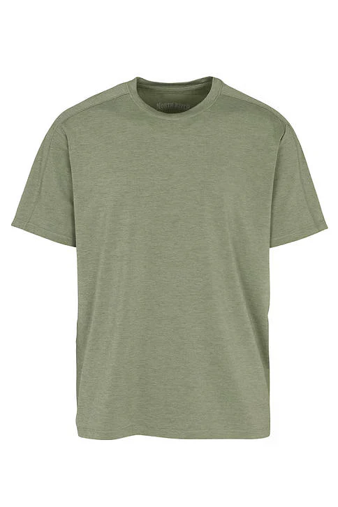 Men's Moisture Wicking Performance Short Sleeve Crew Tee